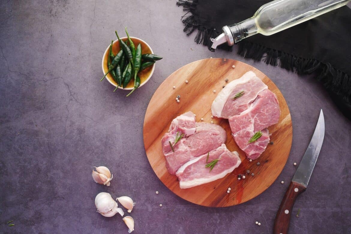 How to cook a thick pork chop